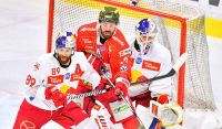 Florian Baltram (EC RBS) und Mike Halmo (Bozen) (c) GEPA Beganovic